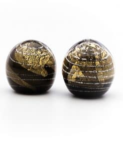 Memorial Domes -  Gold on Black