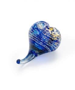 Life Heart - Cobalt Blue with 23ct Gold