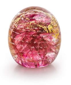 Memorial Dome - Galaxy - Pink with 23ct Gold 2