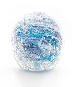 Memorial Dome - Bubbles - Sky Blue & Amethyst