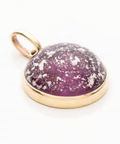Memorial Pendant - 9ct gold - amethyst