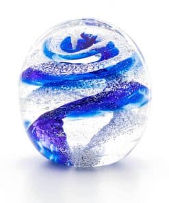 Memorial Dome - Spiral - Cobalt Blue