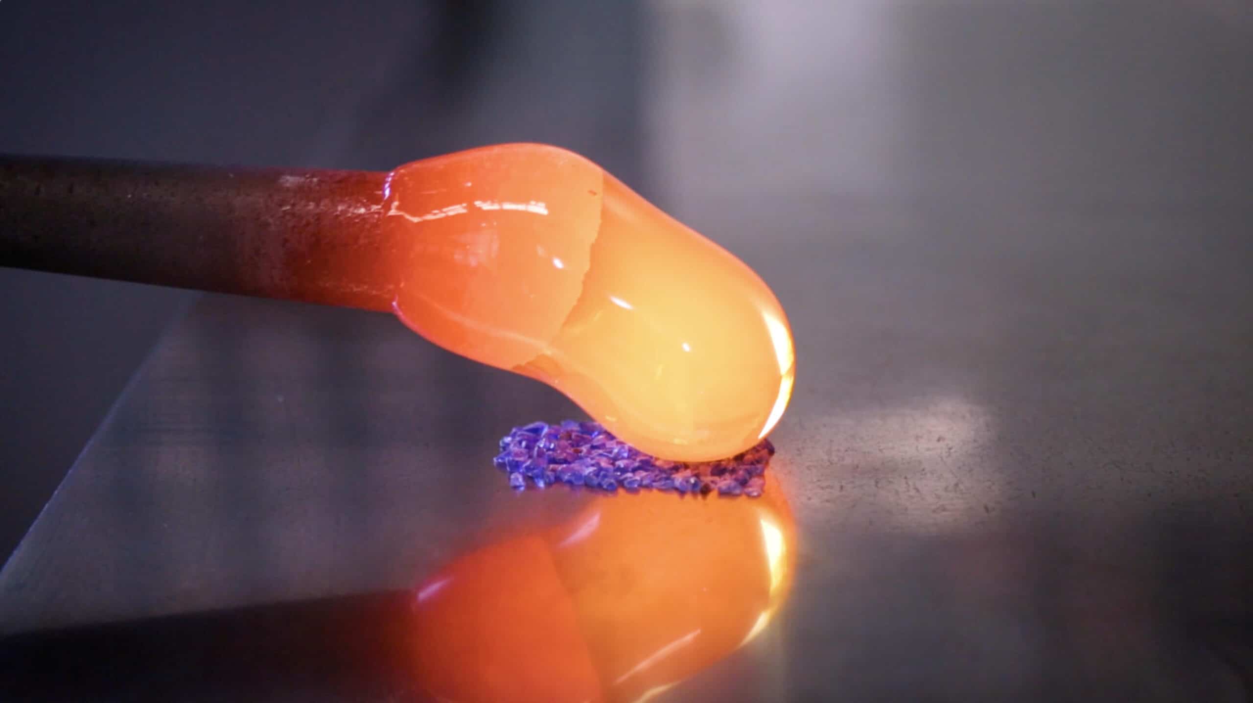 Adding colour to Memorial Glass